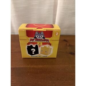 NEW McDonalds Happy Meal Roblox Pet Simulator Toy 2 Mystery Pet Chick